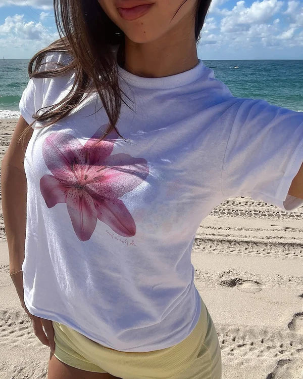 lily baby tee